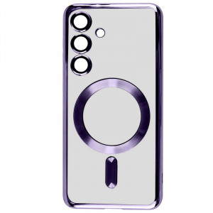 TPU чехол Fibra Chrome with Magnetic safe для Samsung Galaxy A55