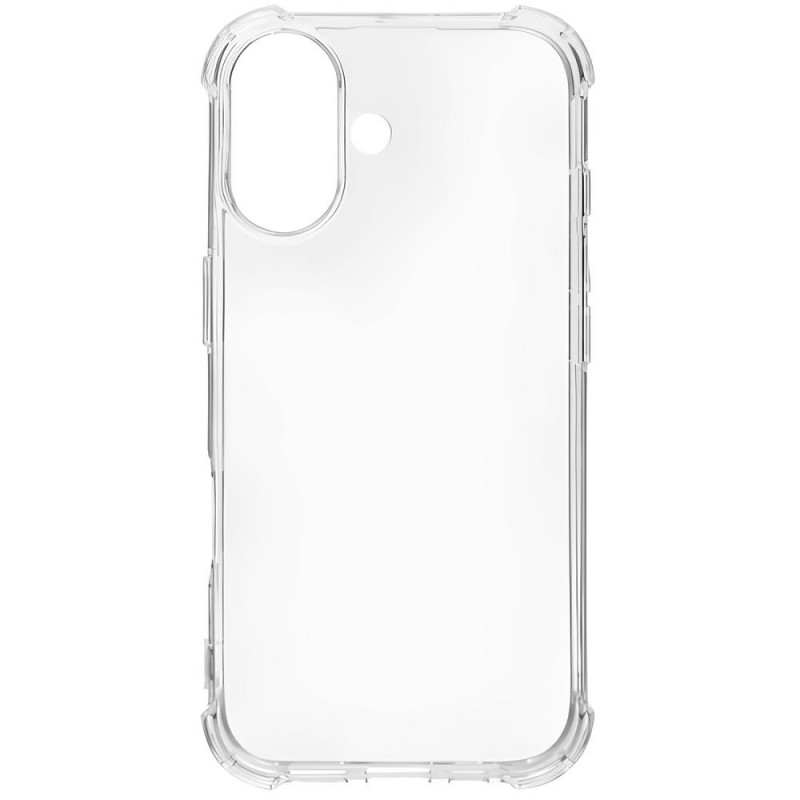 Фото TPU чохол GETMAN Ease logo посилені кути на Apple iPhone 17 (6.3") (Безбарвний (прозорий)) на vchehle.ua