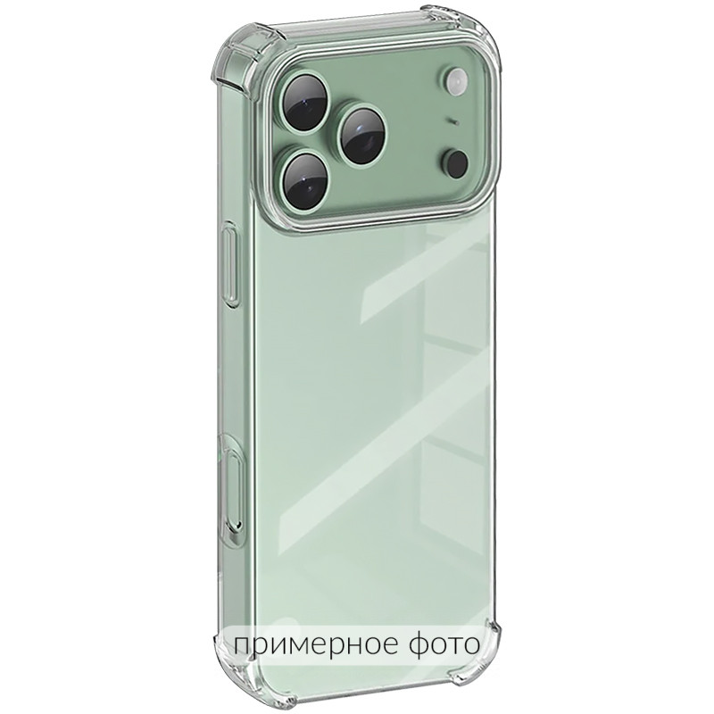 Фото TPU чохол GETMAN Ease logo посилені кути на Apple iPhone 18 Pro (Безбарвний (прозорий)) в маназині vchehle.ua