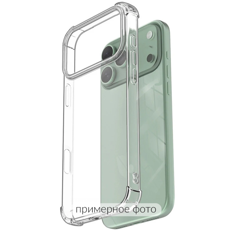 Купити TPU чохол GETMAN Ease logo посилені кути на Apple iPhone 18 Pro Max (Безбарвний (прозорий)) на vchehle.ua