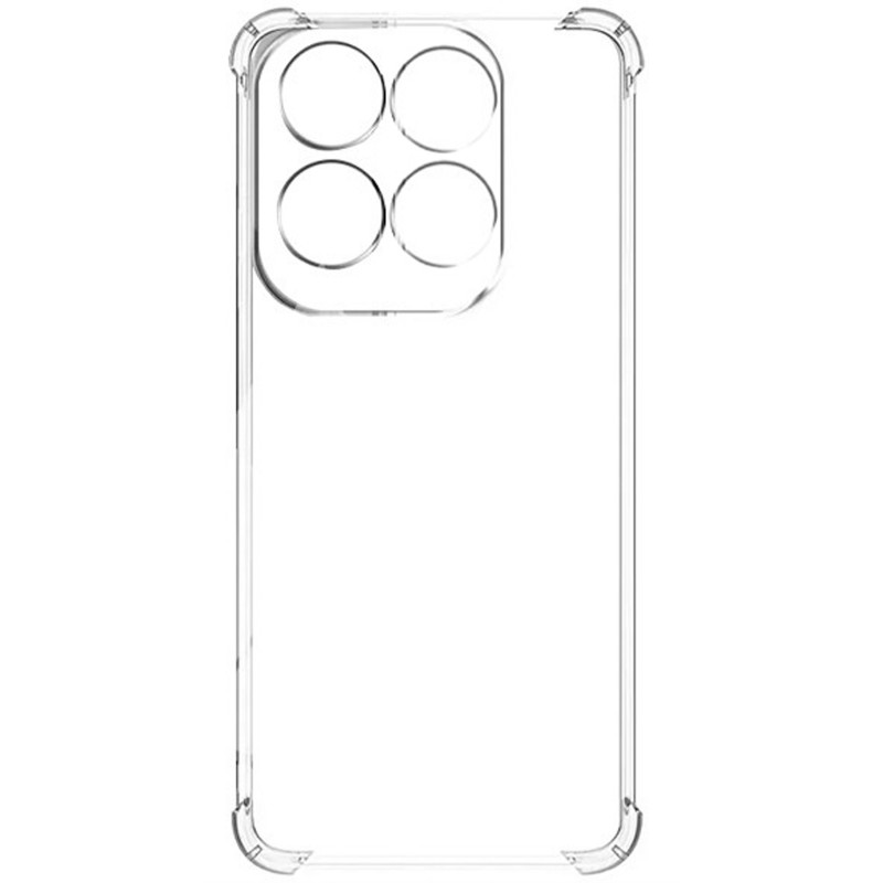 Фото TPU чехол GETMAN Ease logo усиленные углы Full Camera для Infinix Note 40 Pro 4G (Бесцветный (прозрачный)) в магазине vchehle.ua