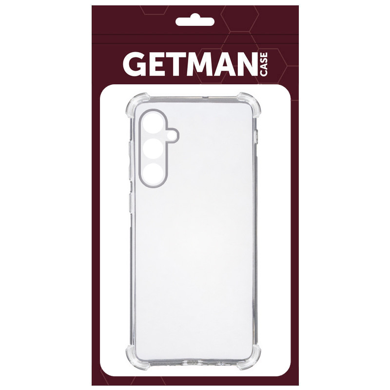 Заказать TPU чехол GETMAN Ease logo усиленные углы Full Camera для Samsung Galaxy A54 5G (Бесцветный (прозрачный)) на vchehle.ua