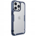 Фото TPU чехол Nillkin Nature Pro Series для Apple iPhone 14 Pro Max (6.7") (Синий (прозрачный)) на vchehle.ua