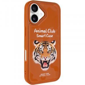 TPU+PC чехол Animal Club для Apple iPhone 16 (6.1")