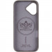 Фото TPU+PC чехол Animal Club для Apple iPhone 16 (6.1") (Titanium Gray) в магазине vchehle.ua