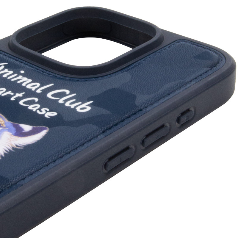 TPU+PC чехол Animal Club для Apple iPhone 16 Pro (6.3") (Royal Blue) в магазине vchehle.ua