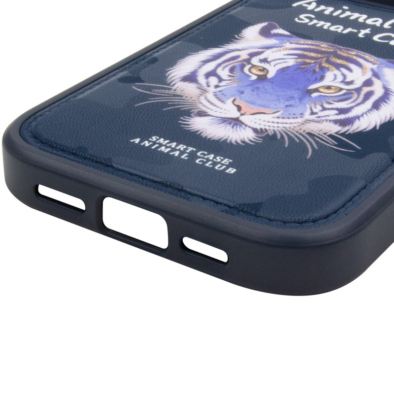 Купить TPU+PC чехол Animal Club для Apple iPhone 16 Pro (6.3") (Royal Blue) на vchehle.ua