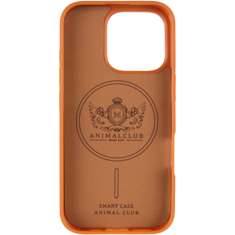 Фото TPU+PC чехол Animal Club для Apple iPhone 16 Pro Max (6.9") (Chocolate Brown) в магазине vchehle.ua