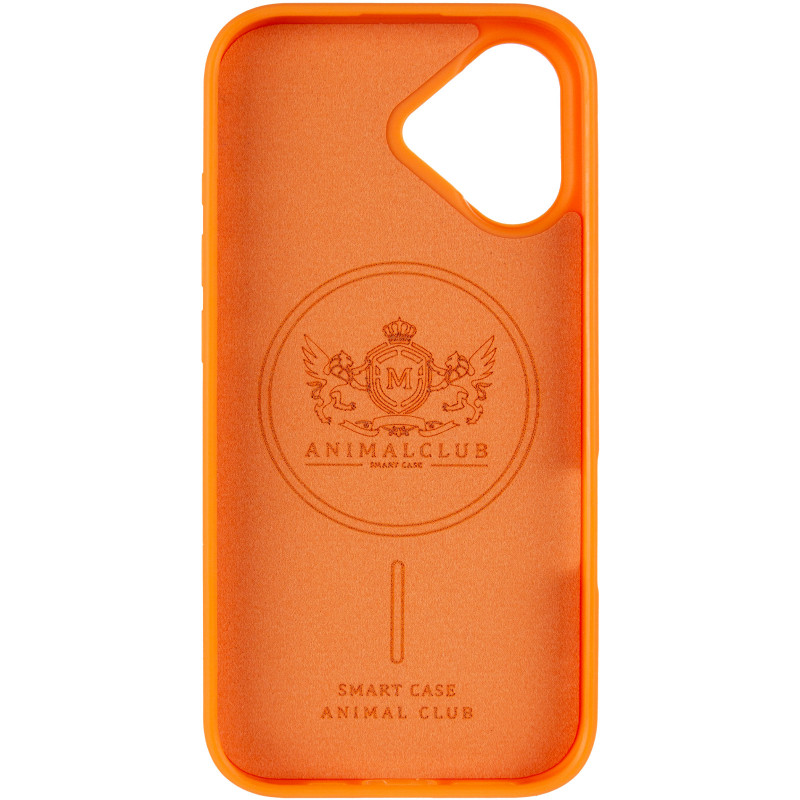 Фото TPU+PC чехол Animal Club для Apple iPhone 17 (6.3") (Hermes Orange) в магазине vchehle.ua