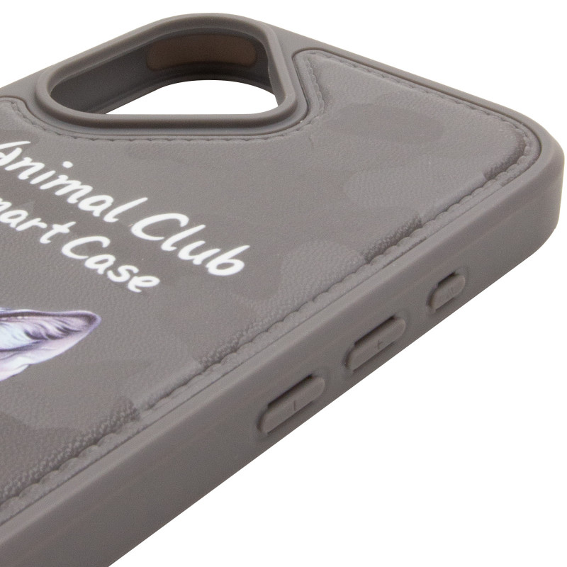 TPU+PC чехол Animal Club для Apple iPhone 17 (6.3") (Titanium Gray) в магазине vchehle.ua