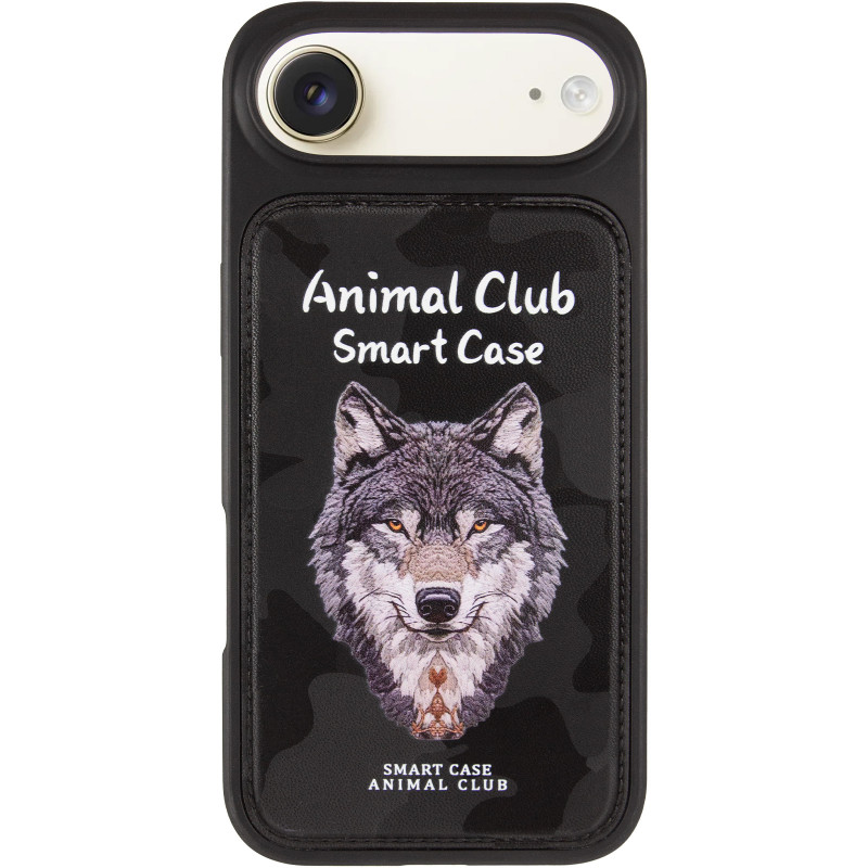 Фото TPU+PC чехол Animal Club для Apple iPhone 17 Air (6.5") (Black) на vchehle.ua