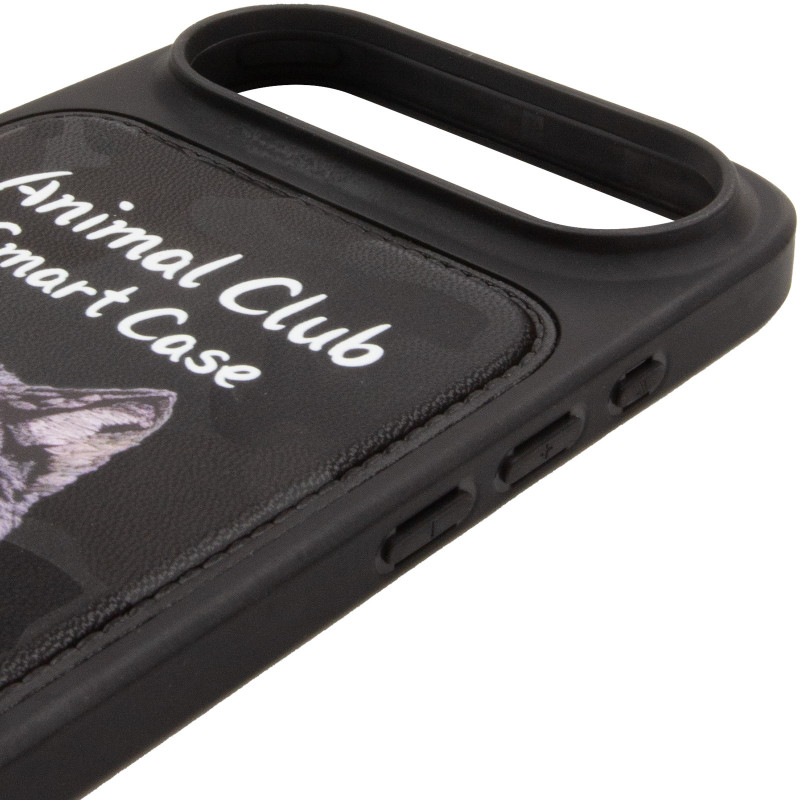 TPU+PC чехол Animal Club для Apple iPhone 17 Air (6.5") (Black) в магазине vchehle.ua