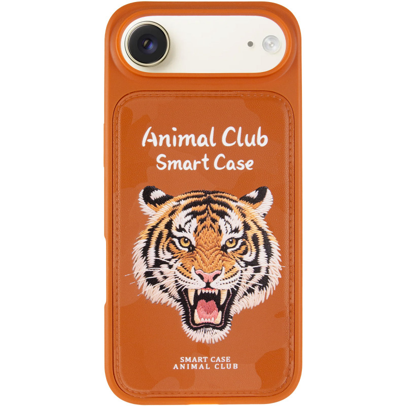 Фото TPU+PC чехол Animal Club для Apple iPhone 17 Air (6.5") (Chocolate Brown) на vchehle.ua