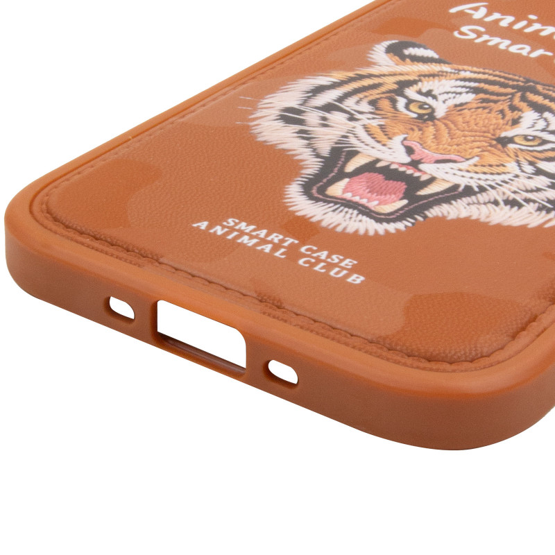 Купить TPU+PC чехол Animal Club для Apple iPhone 17 Air (6.5") (Chocolate Brown) на vchehle.ua
