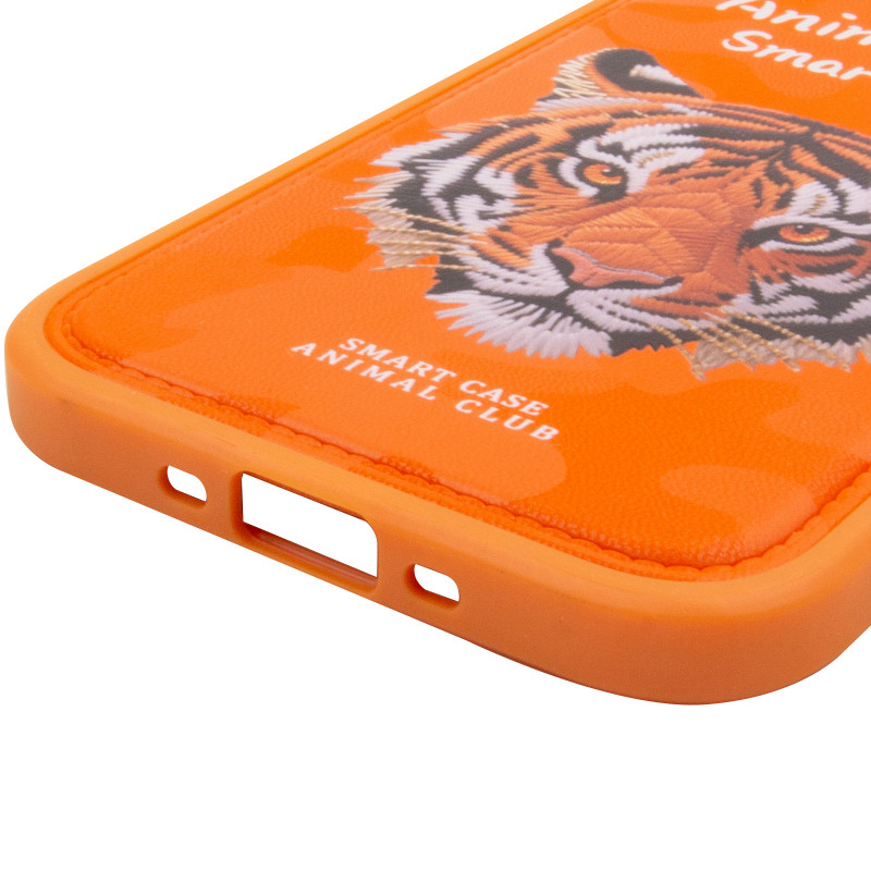 Купить TPU+PC чехол Animal Club для Apple iPhone 17 Air (6.5") (Hermes Orange) на vchehle.ua