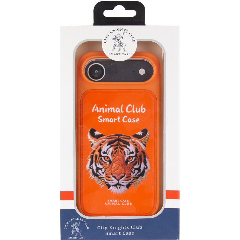Заказать TPU+PC чехол Animal Club для Apple iPhone 17 Air (6.5") (Hermes Orange) на vchehle.ua