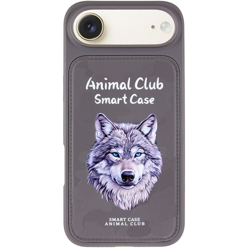 Фото TPU+PC чехол Animal Club для Apple iPhone 17 Air (6.5") (Titanium Gray) на vchehle.ua