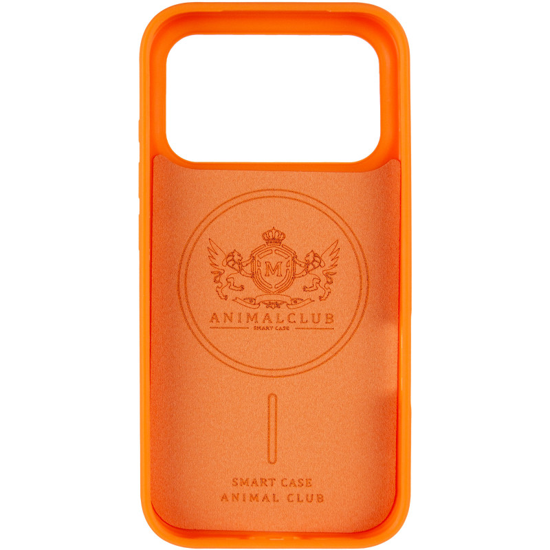 Фото TPU+PC чехол Animal Club для Apple iPhone 17 Pro (6.3") (Hermes Orange) в магазине vchehle.ua