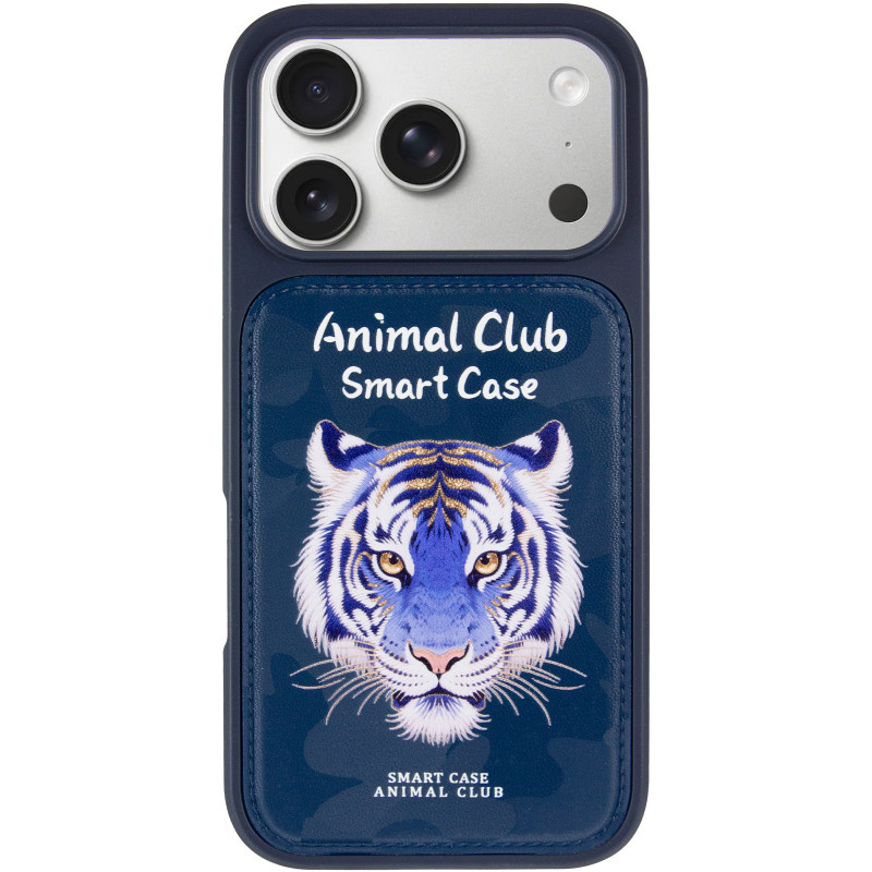 Фото TPU+PC чехол Animal Club для Apple iPhone 17 Pro (6.3") (Royal Blue) на vchehle.ua