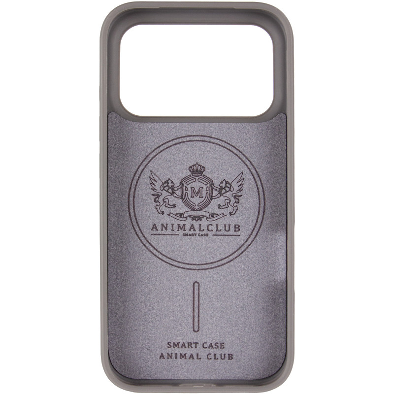 Фото TPU+PC чехол Animal Club для Apple iPhone 17 Pro (6.3") (Titanium Gray) в магазине vchehle.ua