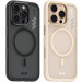 TPU+PC чехол Blueo Frosted Heat Dissipation Stand with Magnetic Fit для Apple iPhone 16 Pro (6.3")