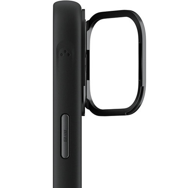TPU+PC чехол Blueo Frosted Heat Dissipation Stand with Magnetic Fit для Apple iPhone 16 Pro (6.3") (Черный / Black) в магазине vchehle.ua