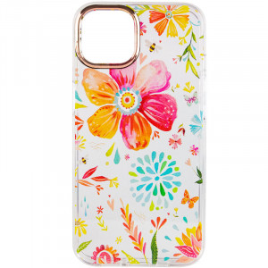 TPU+PC чехол Flowers для Apple iPhone 11 Pro (5.8")