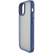 Фото TPU+PC чохол Metal Buttons на Apple iPhone 13 / 14 (6.1") (Синій / Navy Blue) в маназині vchehle.ua