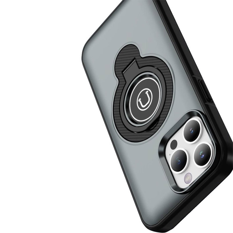 Купить TPU+Textured PC Magnet для Apple iPhone 14 Pro Max (6.7") (Grey) на vchehle.ua