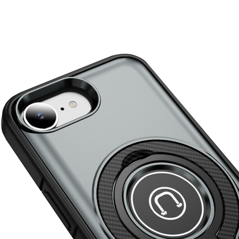Купить TPU+Textured PC Magnet для Apple iPhone 16e / 17e (6.1") (Grey) на vchehle.ua