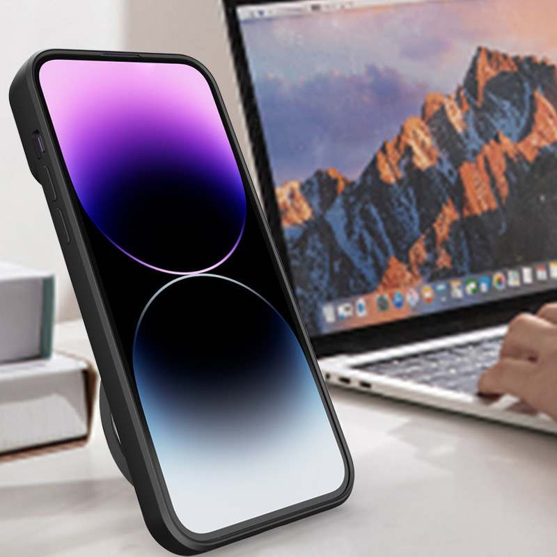 Заказать Ударопрочный чехол Bracket case with Magnetic для Apple iPhone 11 Pro Max (6.5") (Black) на vchehle.ua
