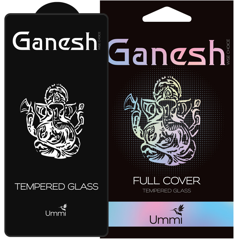 Захисне скло Ganesh (Full Cover) на Samsung Galaxy S25 Ultra (Чорний)