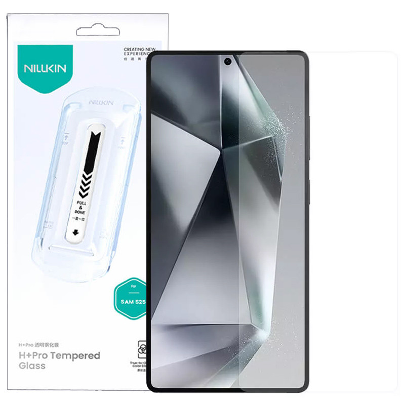 Захисне скло Nillkin (H + PRO) на Samsung Galaxy S25 Ultra (+ аплікатор)