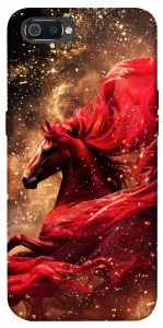 Чохол Red sparkles Horse для Realme C2