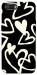 Чохол Black and white hearts для Realme C2