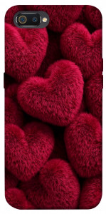 Чохол Fluffy hearts для Realme C2