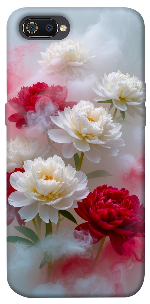 Чохол Red and white smoke для Realme C2