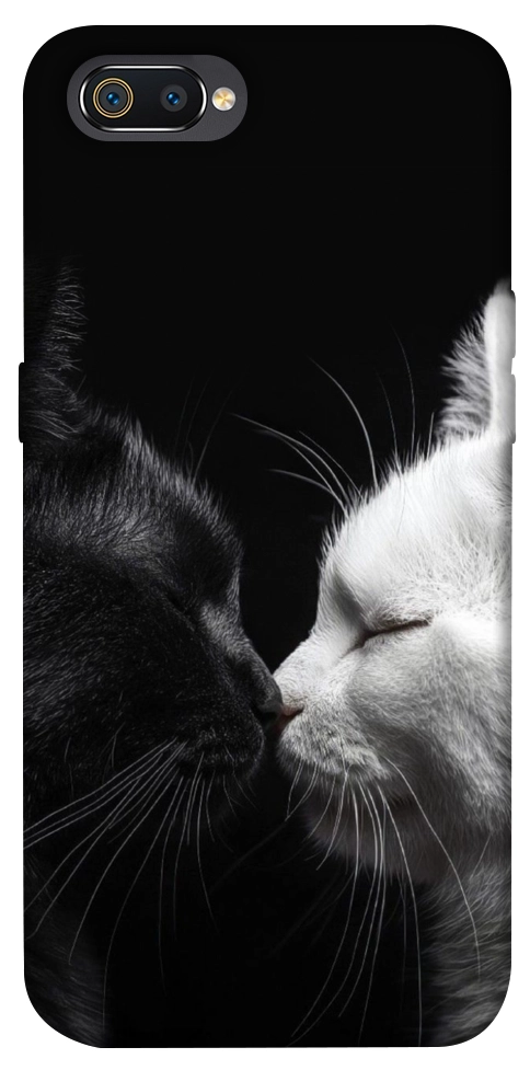 Чохол Black and white cats для Realme C2