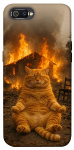 Чохол Burning cat для Realme C2