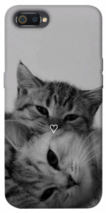 Чохол Grey cats для Realme C2