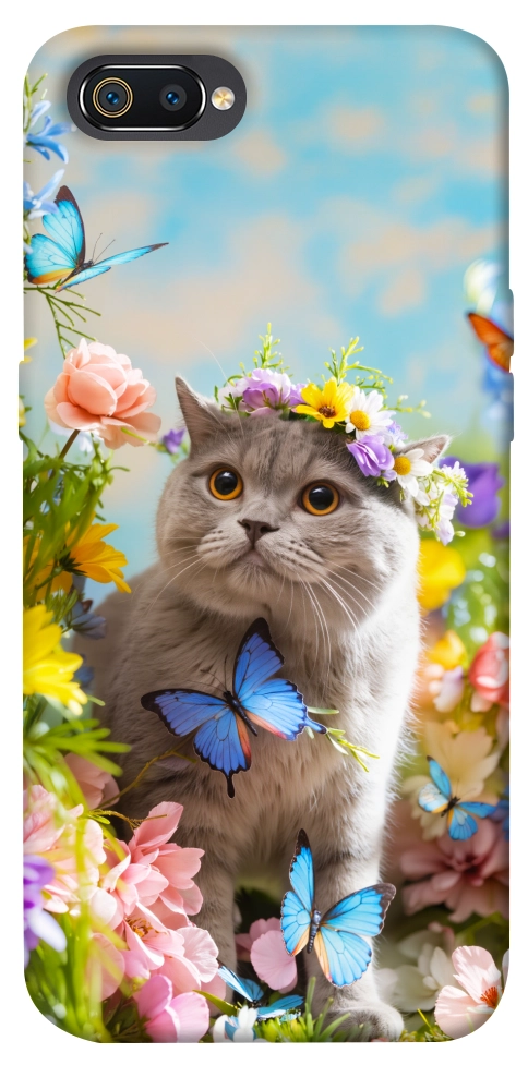 Чохол Spring cat для Realme C2