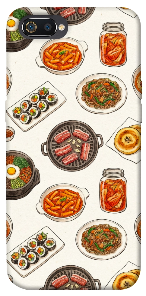 Чохол Korean food для Realme C2