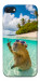 Чехол Сapybara vacation для iPhone SE (2022)