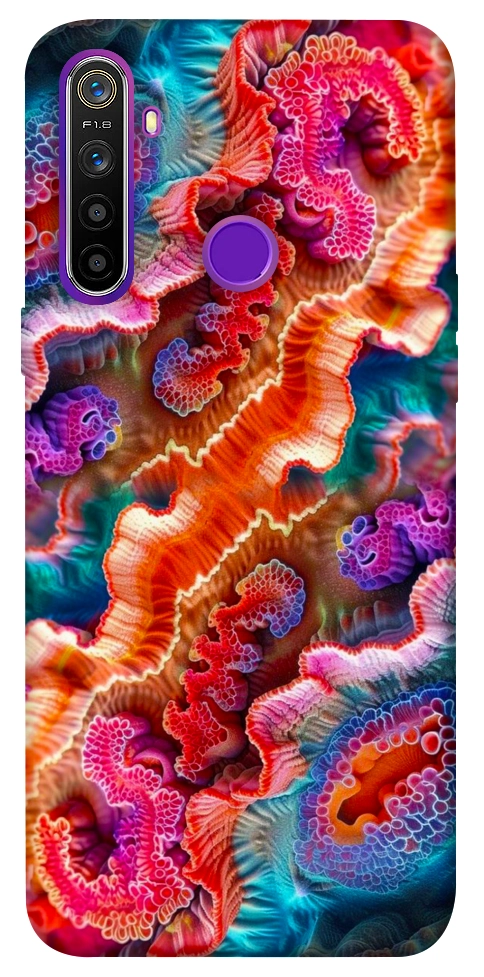 Чехол Corals для Realme 5