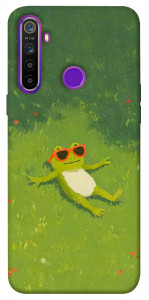 Чехол Лягушачий chill для Realme 5