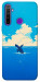 Чехол Whale view для Realme 5