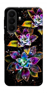 Чехол Flowers on black для Galaxy A27