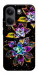 Чехол Flowers on black для Xiaomi Poco X8 Pro
