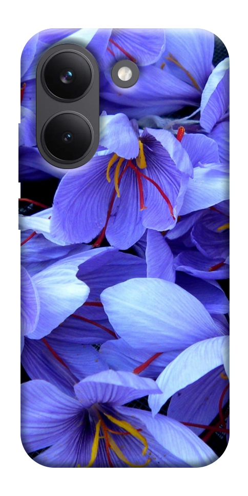 Чехол Фиолетовый сад для Xiaomi Poco X8 Pro