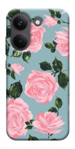 Чехол Розовый принт для Xiaomi Poco X8 Pro
